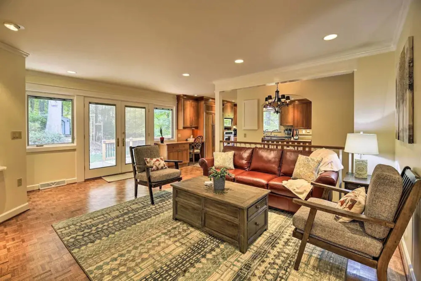 Updated Ranch-style Home w/ Scenic Deck, Pond