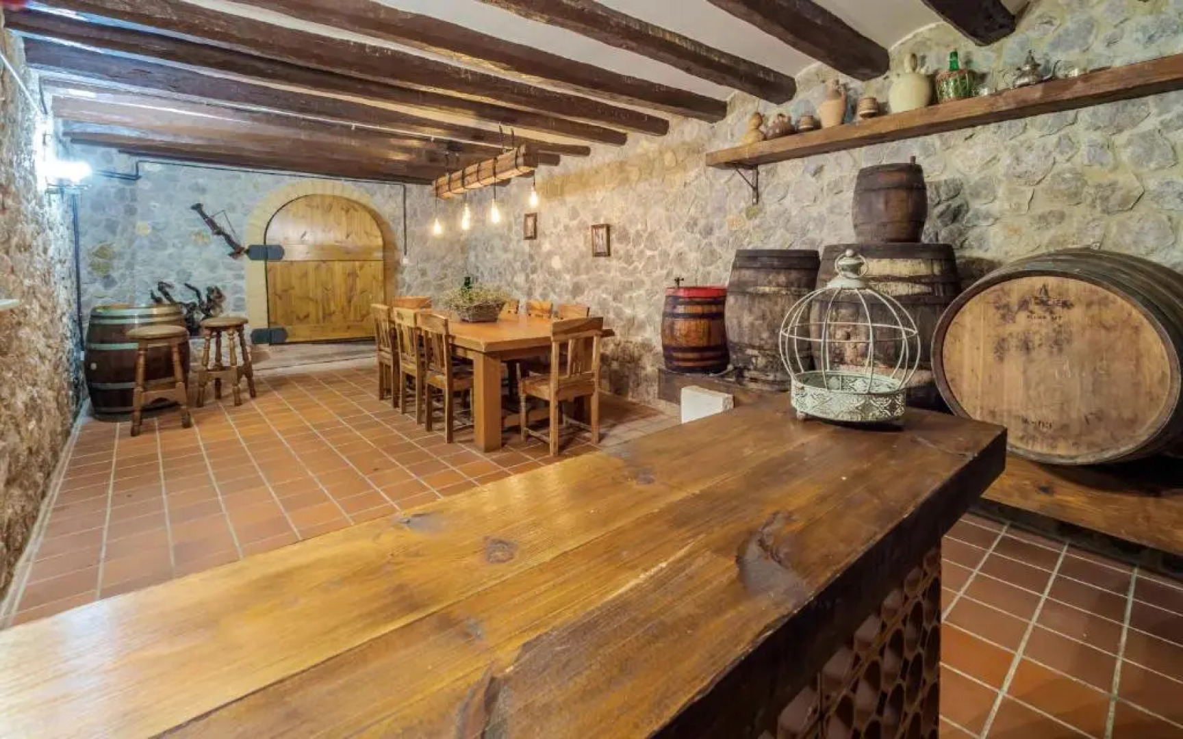 Villa with 9 bedrooms in Can Trabal with wonderful mountain view private pool enclosed garden 12 km from the beach