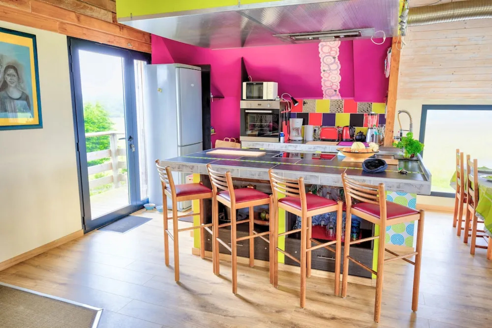 Maison bois bioclimatique