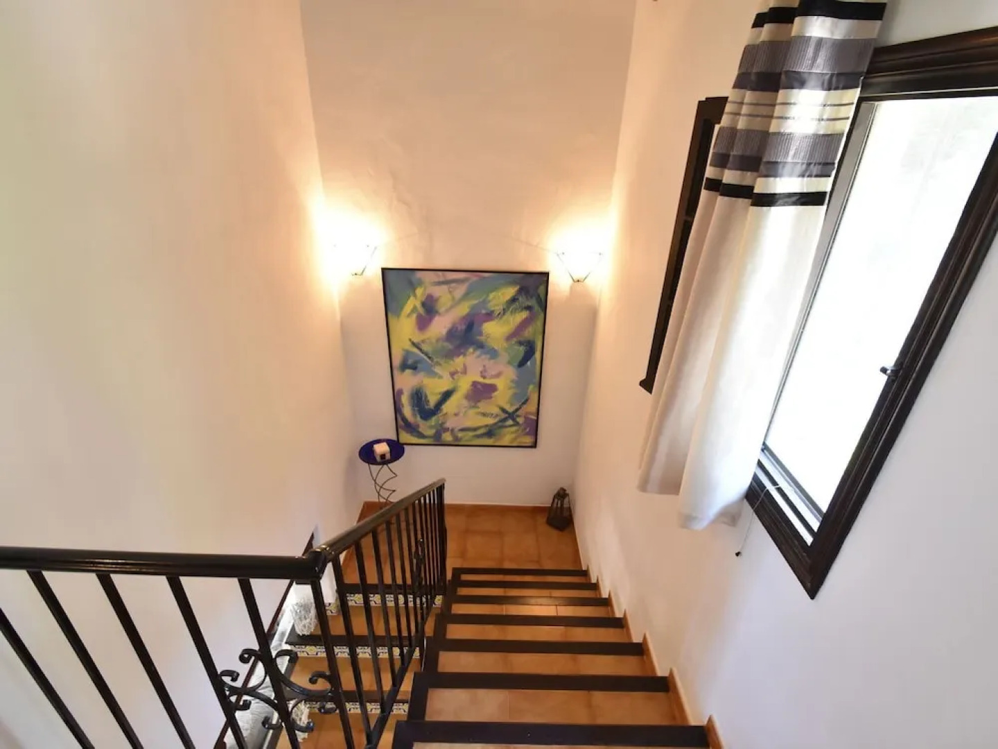 Typical Spanish House Large Pool in a Small Urbanization Near the Sea