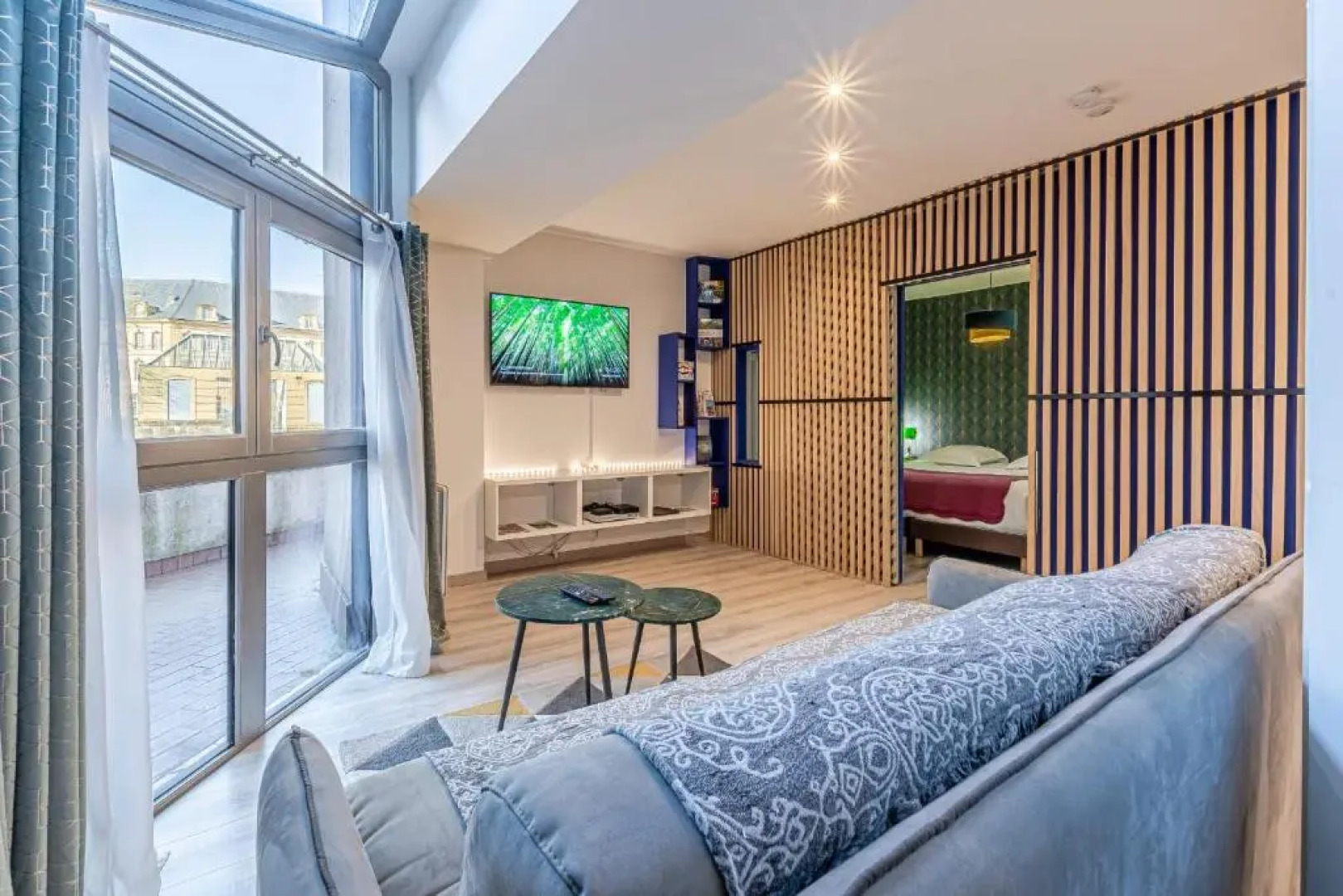 Suite "comme à Venise" vue sur Metz Opéra avec parking inclus