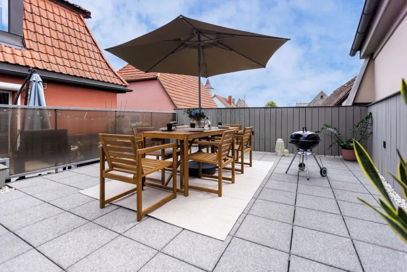 homie stay Badgasse - Fewos am Main mit Dachterrasse & Fahrradgarage