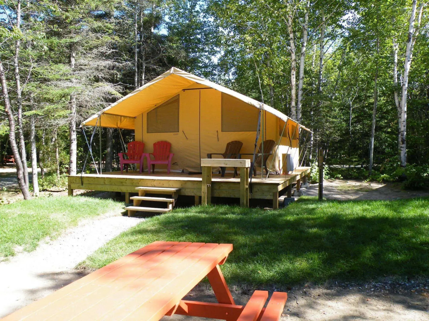 Les Prets a Camper du Camping Tadoussac