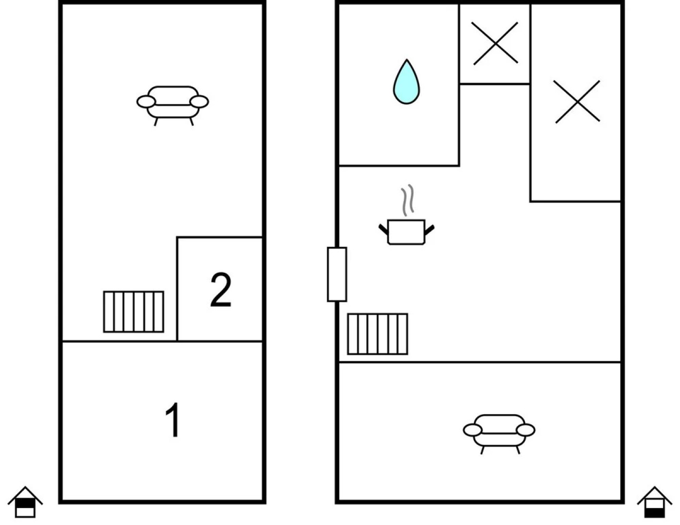 Nice Home in Mellerud With 2 Bedrooms