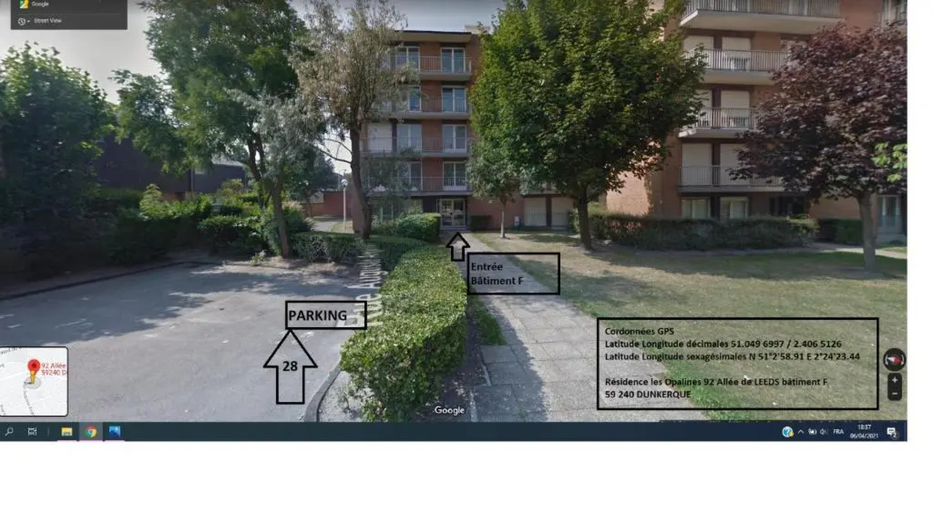 Opaline T3 Lumineux Avec Patio Et Parking Prive