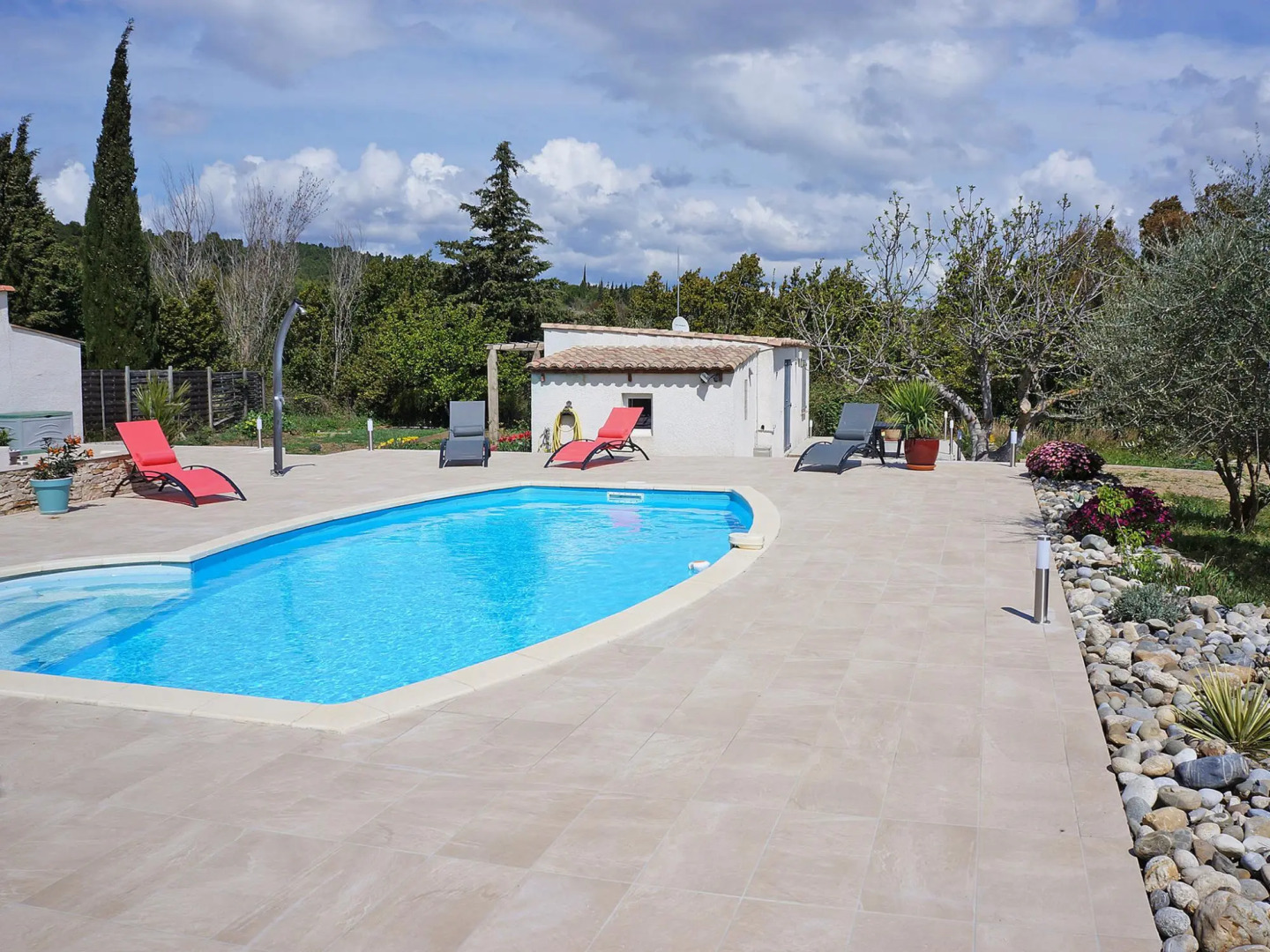 Villa With Private Pool and Enclosed Garden Between the Vineyards and Hiking Trails