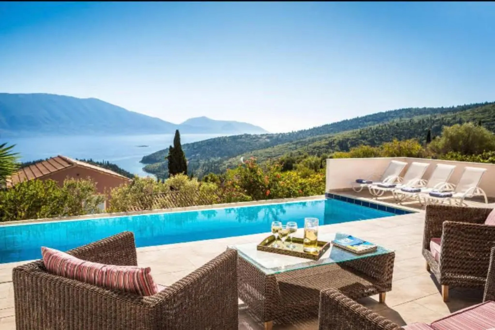 Villa Apollo up to 8px, 3km from Fiskardo