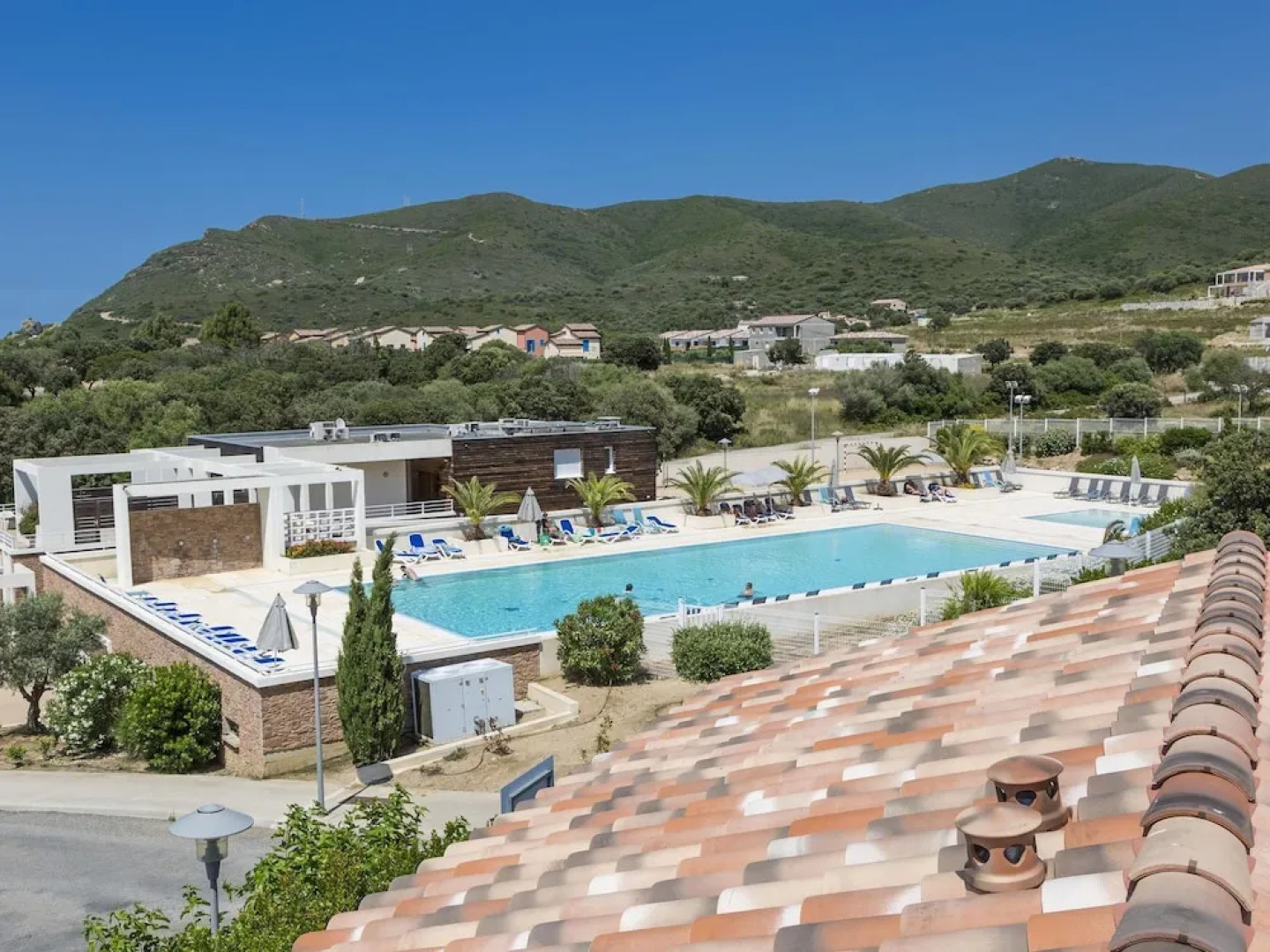 Sea-View summer-decorated holiday home in Northern Corsica