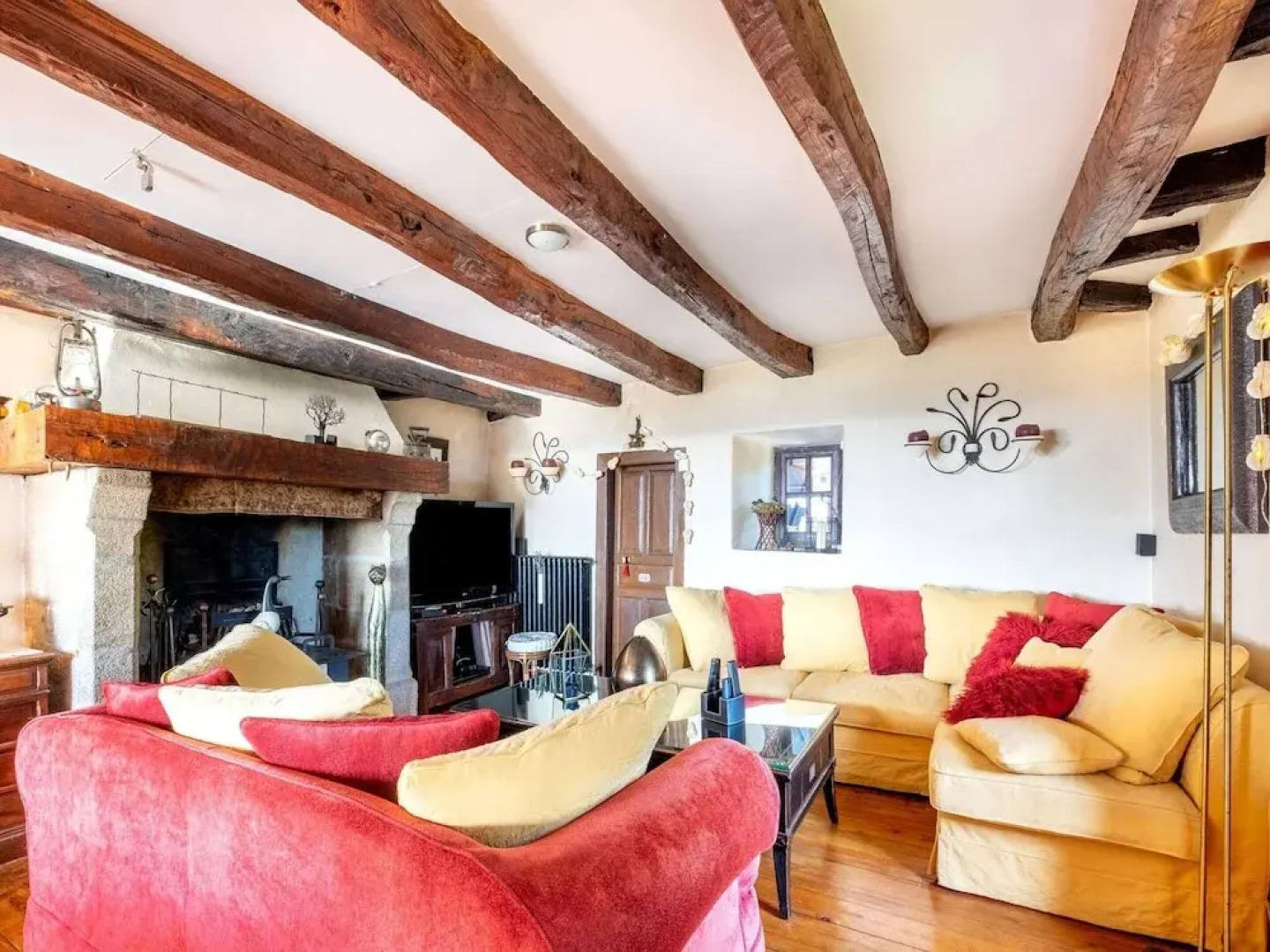 Stone House With Pool and Garden