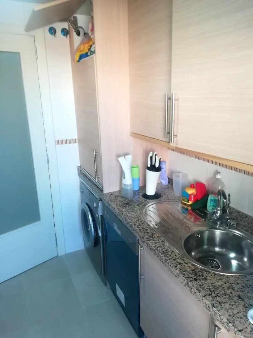 Apartment With one Bedroom in Roquetas de Mar, With Wonderful Mountain View, Shared Pool, Furnished Terrace - 100 m From the Beach