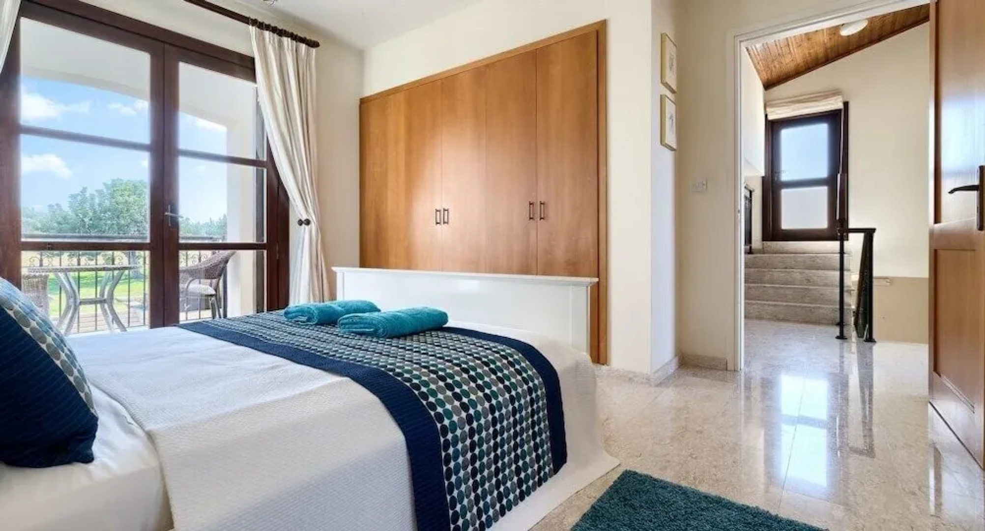 3 bedroom Villa Anassa 31 with private pool and golf course views, near resort village square on Aphrodite Hills Resort