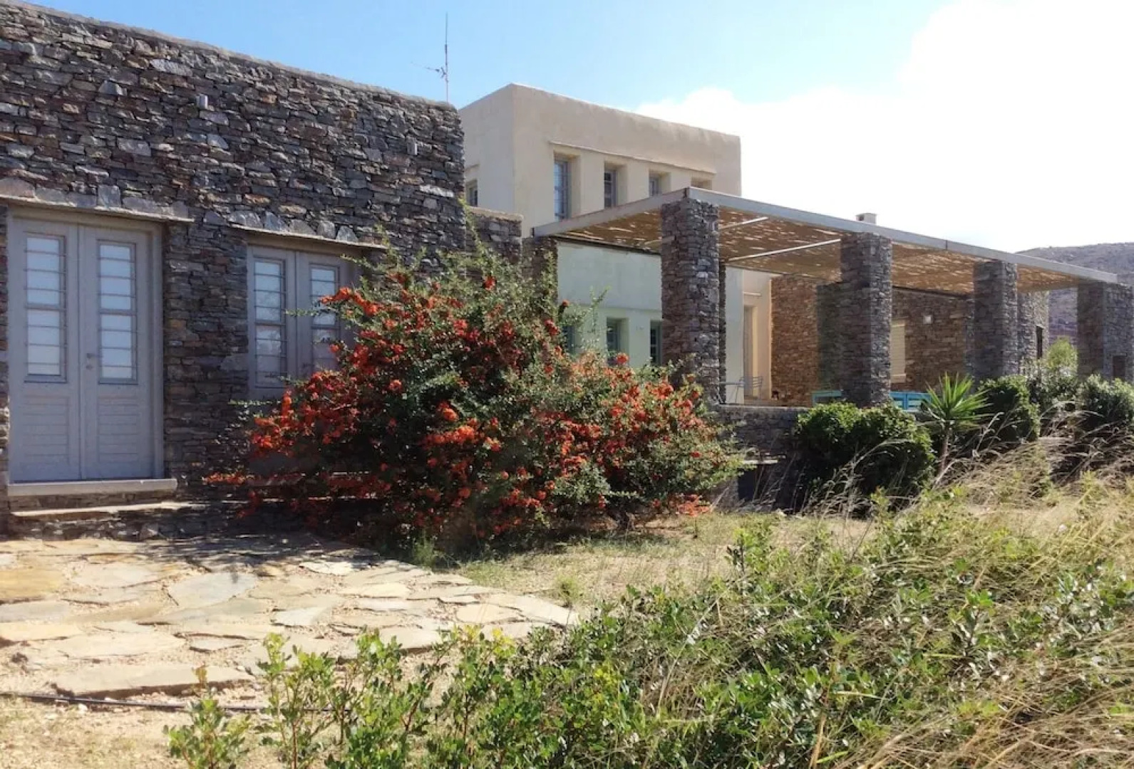 Villa With 3 Bedrooms in Cyclades, With Wonderful sea View, Private Po