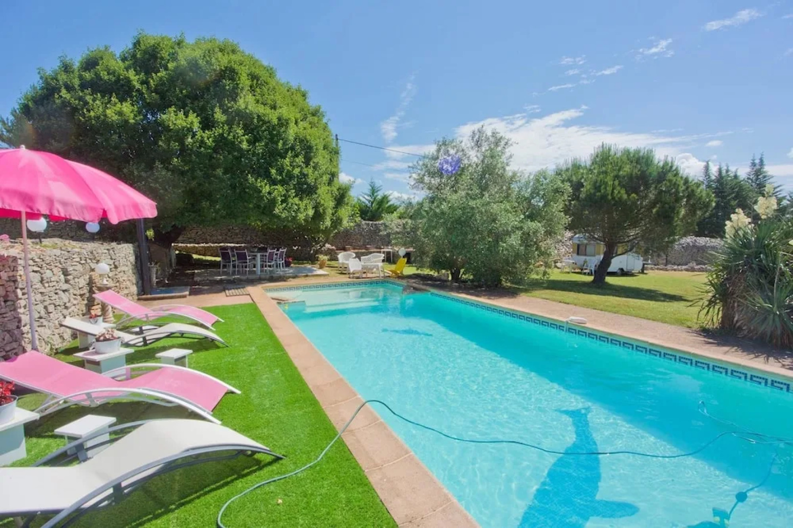 Villa With 3 Bedrooms in Bédarieux, With Wonderful Mountain View, Priv