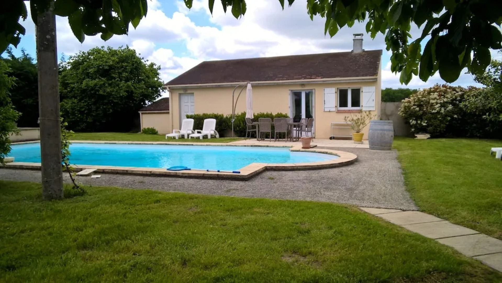 House With one Bedroom in Ervauville, With Private Pool, Enclosed Gard