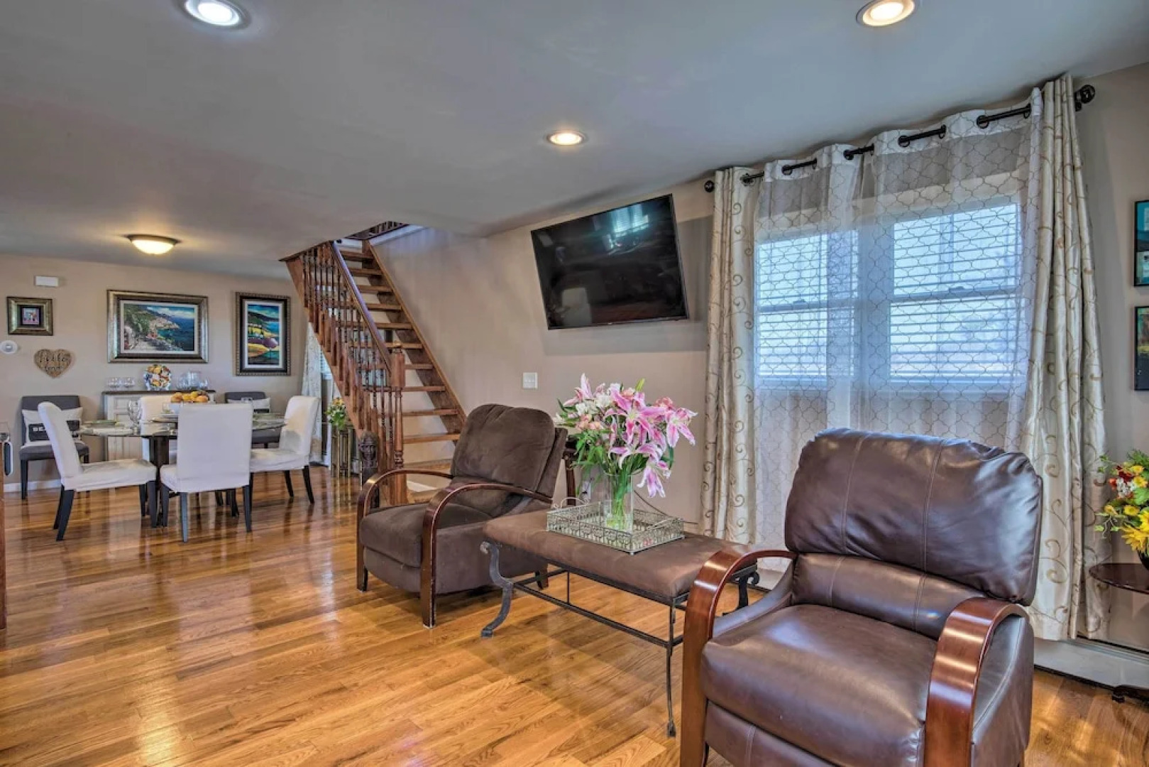 Waterfront Home w/ Large Deck & Dock on Narrow Bay