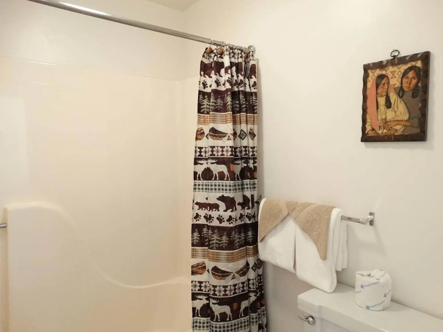 Blue and White Motel