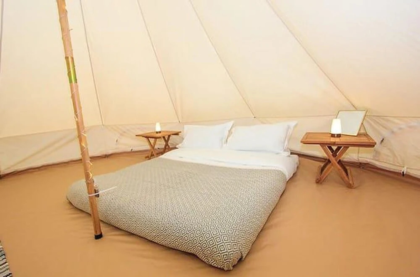 11 'bellatrix' Bell Tent Glamping Anglesey