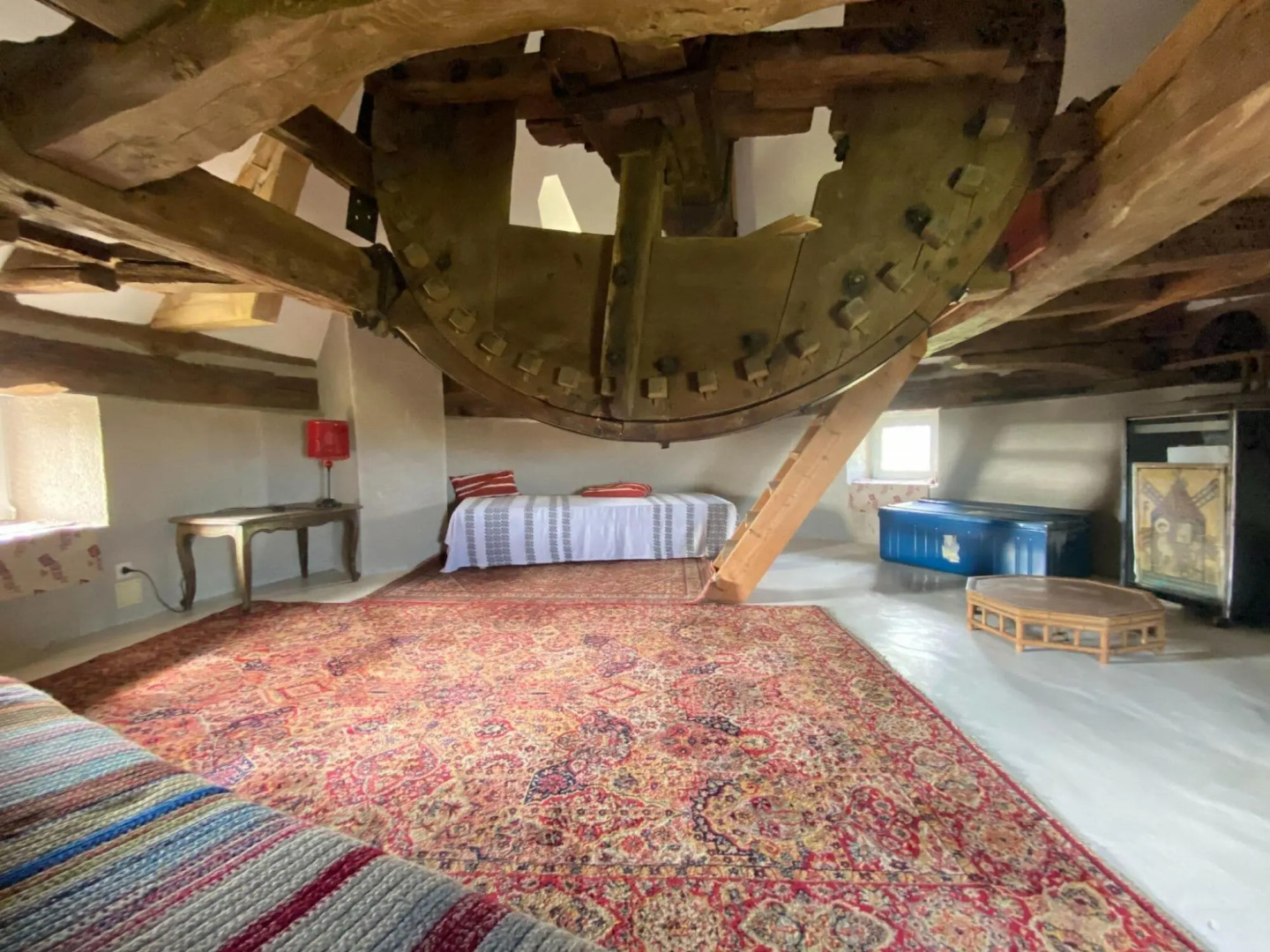 Windmill in Cherrueix Near Mont Saint Michel