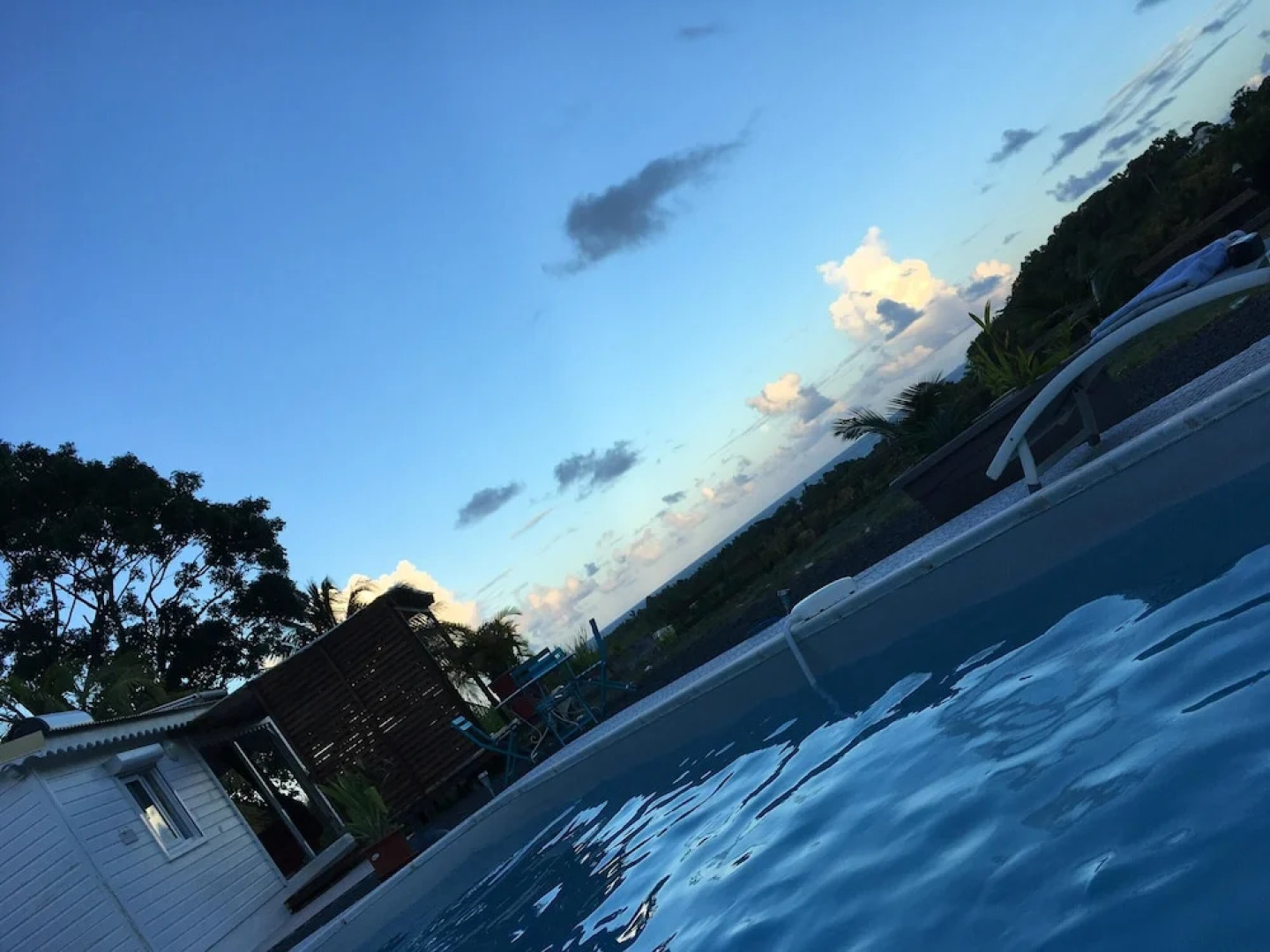 Bungalow With one Bedroom in Petit Bourg, With Pool Access, Enclosed G