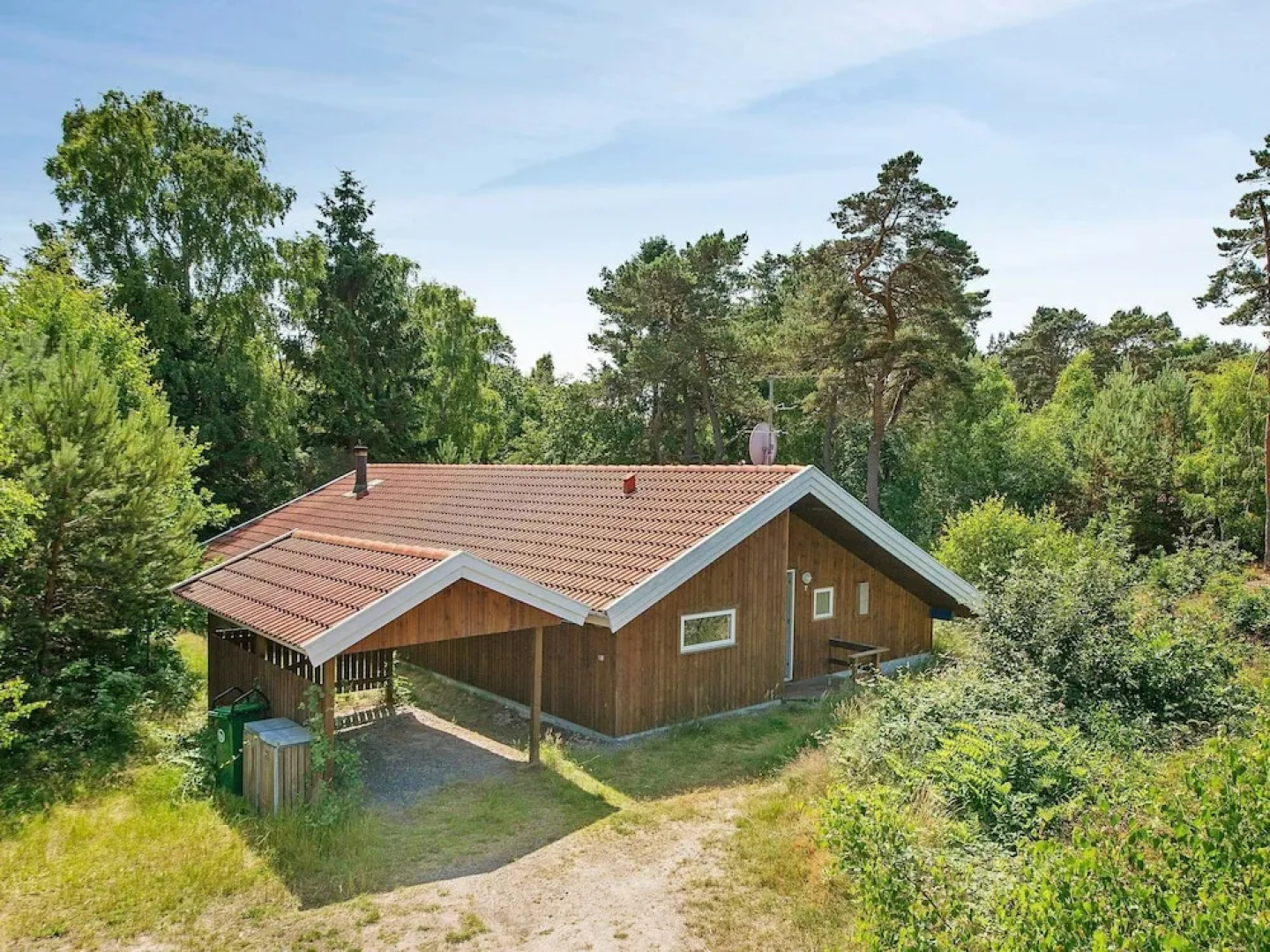 Chic Holiday Home In Nexø With Whirlpool