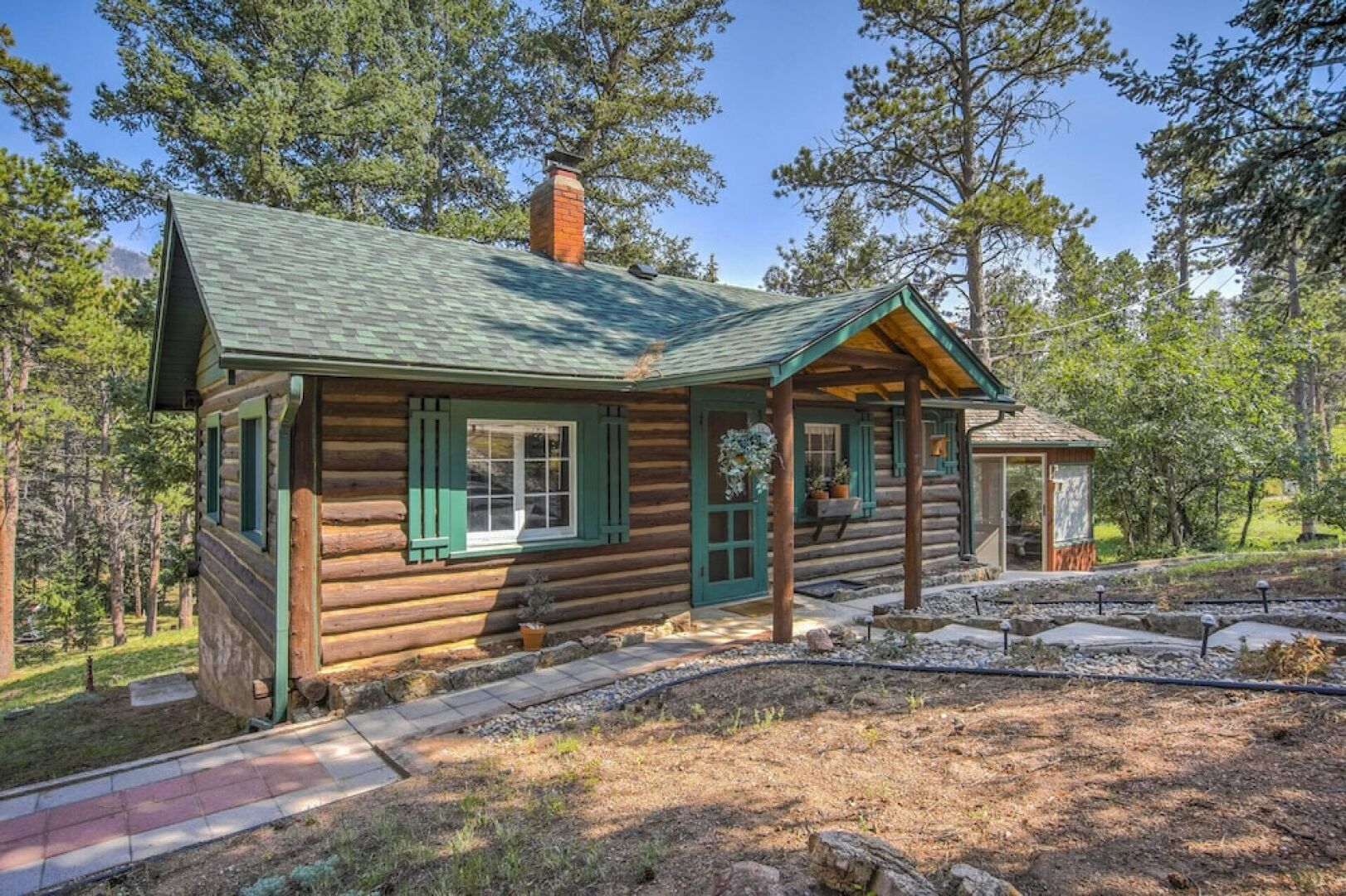 Wine Gazebopikes Peak Mountain Log Cabin for 2