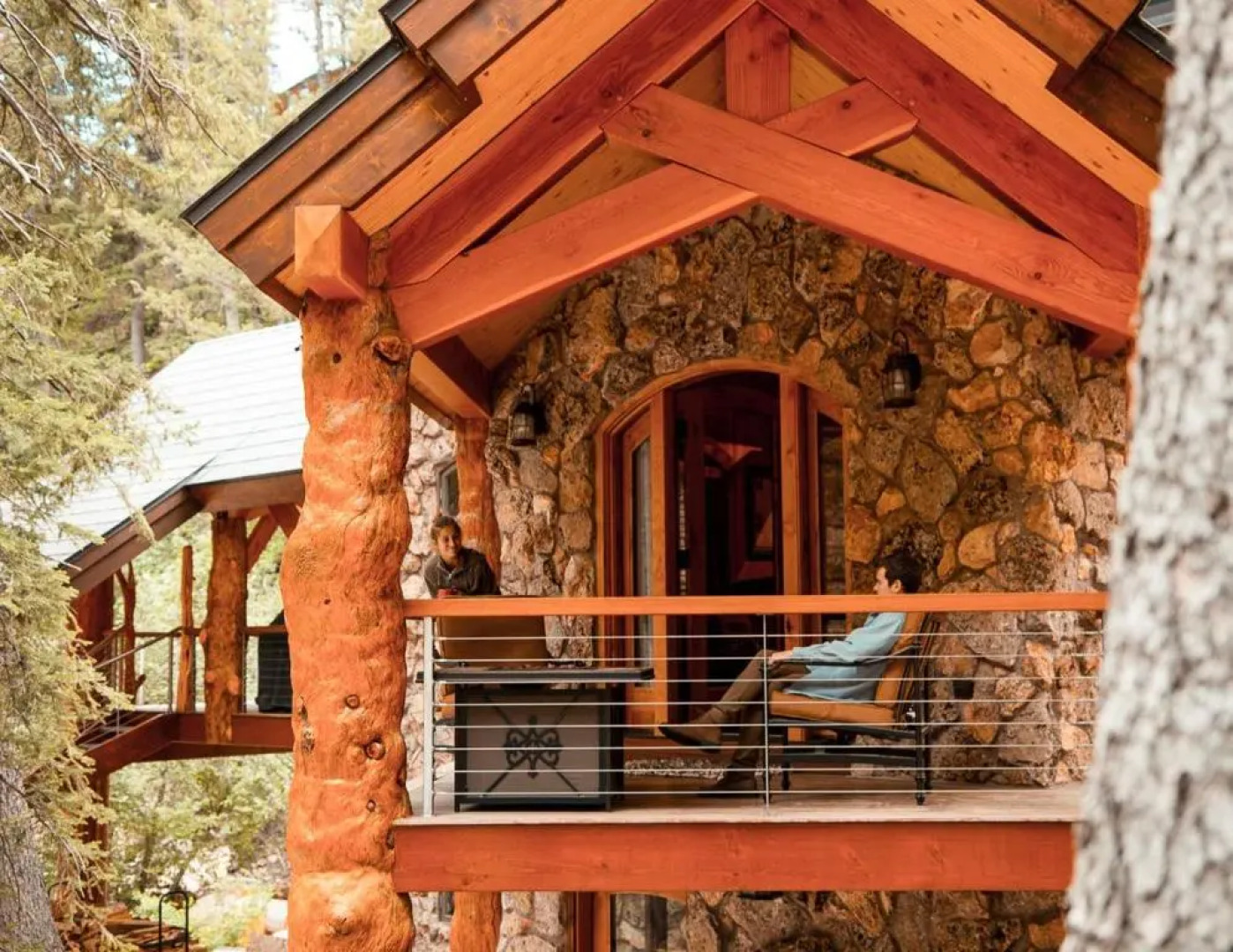 Carriage House Above the Stream