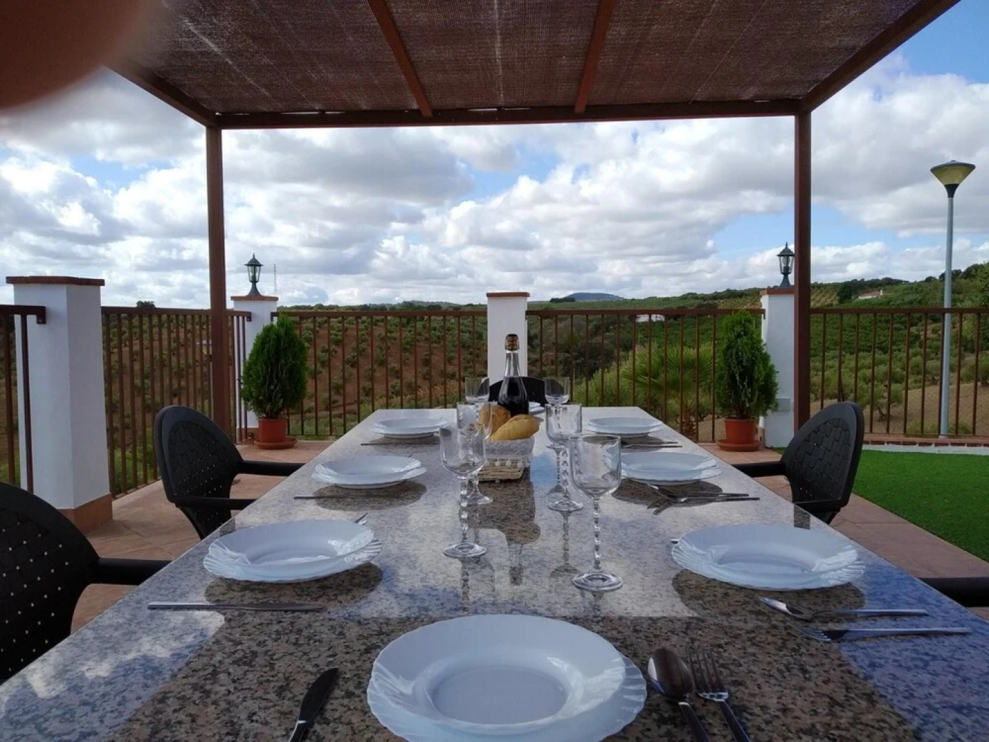 Villa With 3 Bedrooms in Peñaflor, With Wonderful Mountain View, Private Pool, Terrace