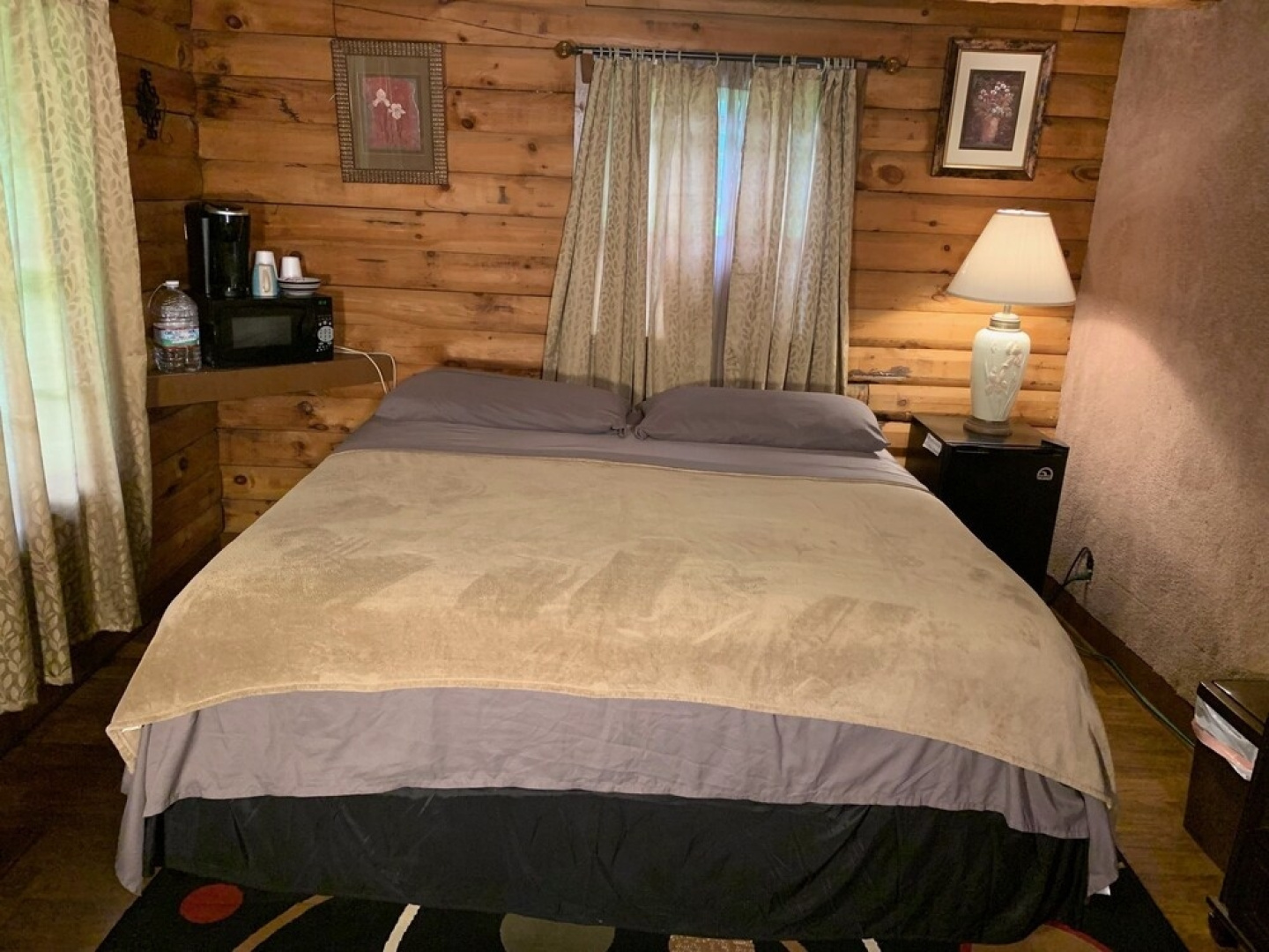 Log Cabin in the Field