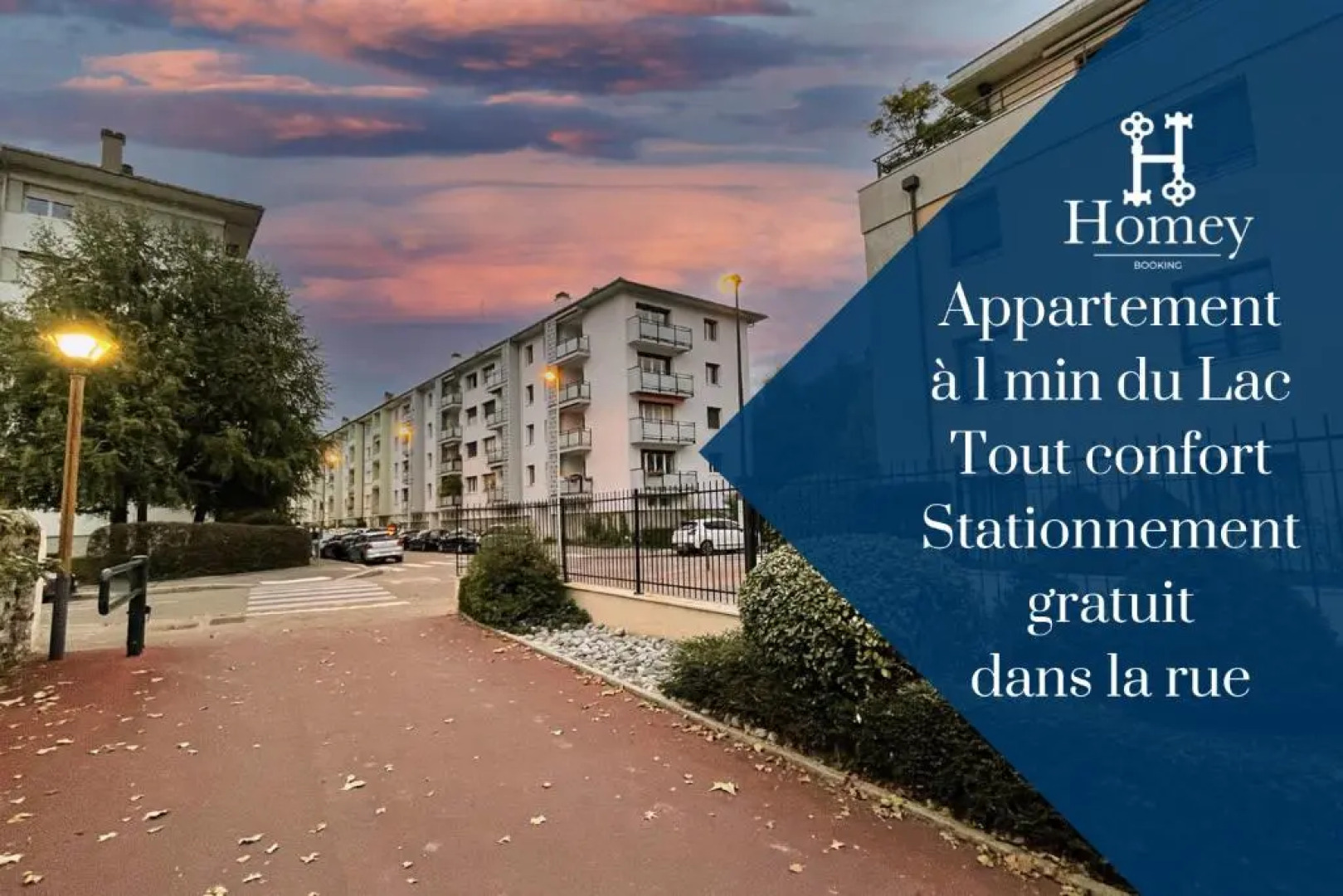 HOMEY MONTAIGNE - New - A 1 min à pied du LAC D'ANNECY - 2 Balcons privés - Appartement avec 2 chambres - Stationnement gratuit toute l'année sauf en été - juin à août