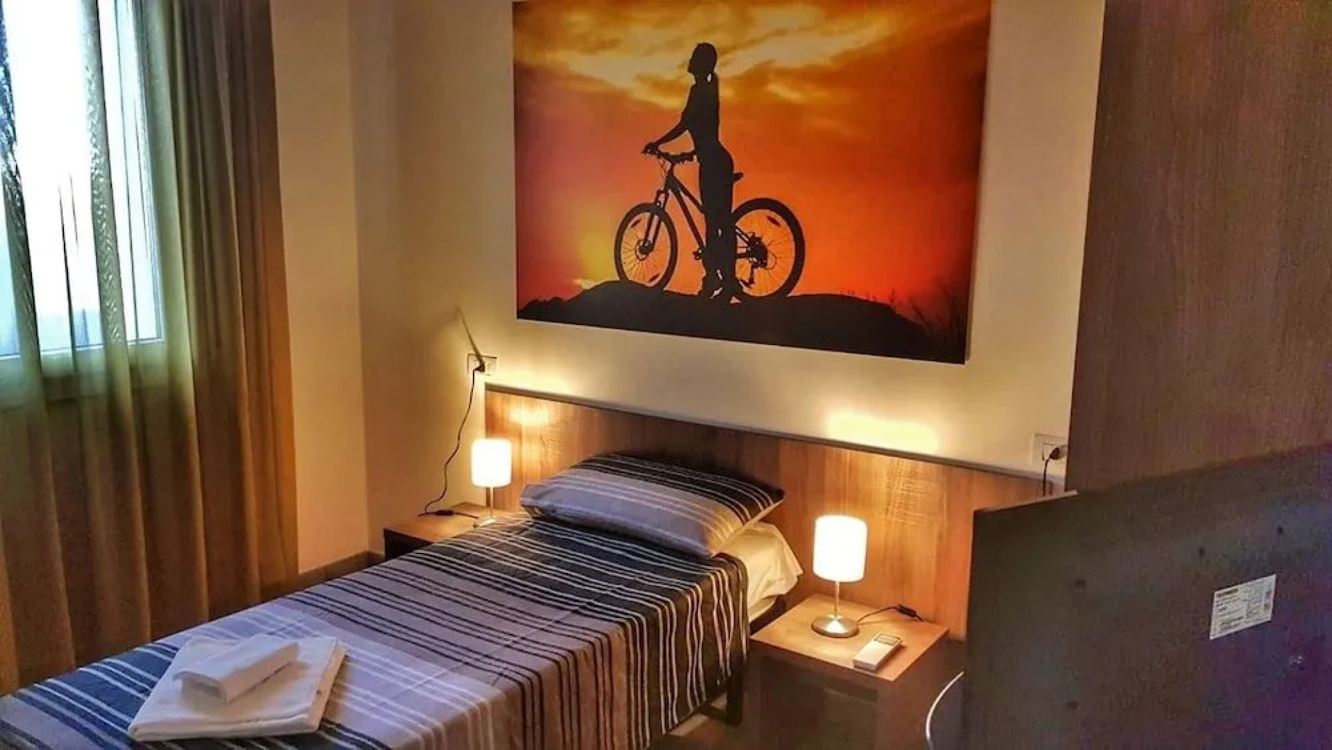 Hotel Bed  Bike