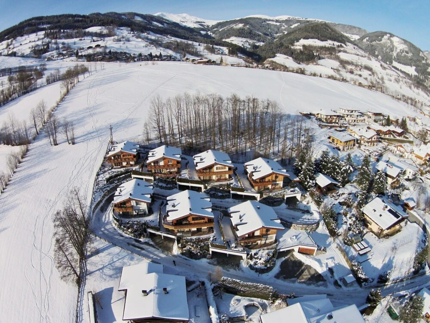 Chalet in Piesendorf with Sauna, Hot Tub, Pool, Whirlpool