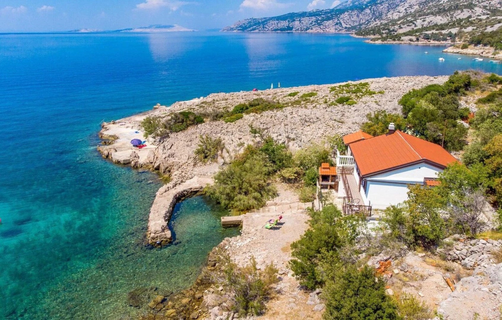 Beautiful Home in Prizna With 2 Bedrooms and Wifi