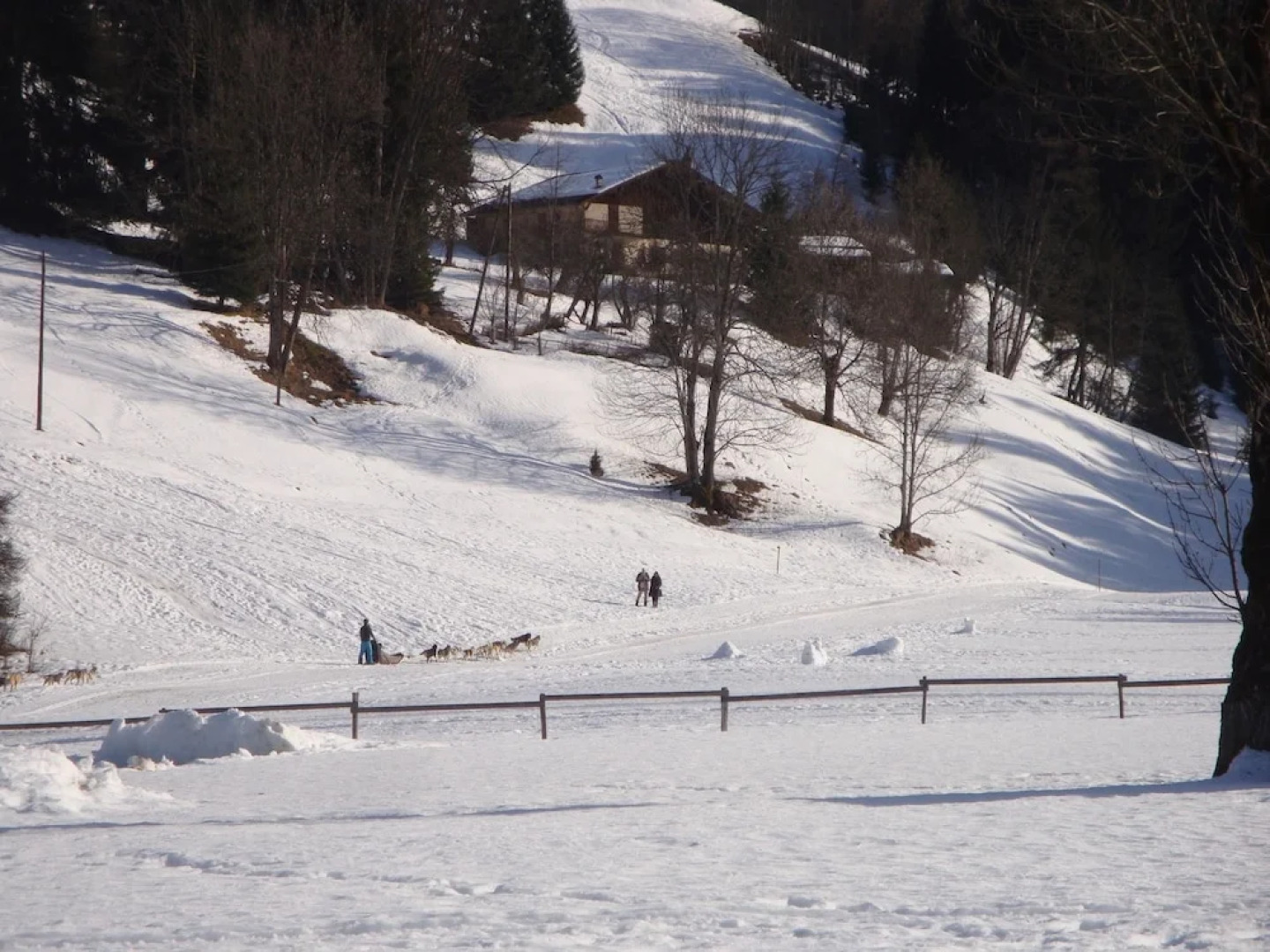Studio in Praz-sur-arly, With Wonderful Mountain View and Enclosed Gar