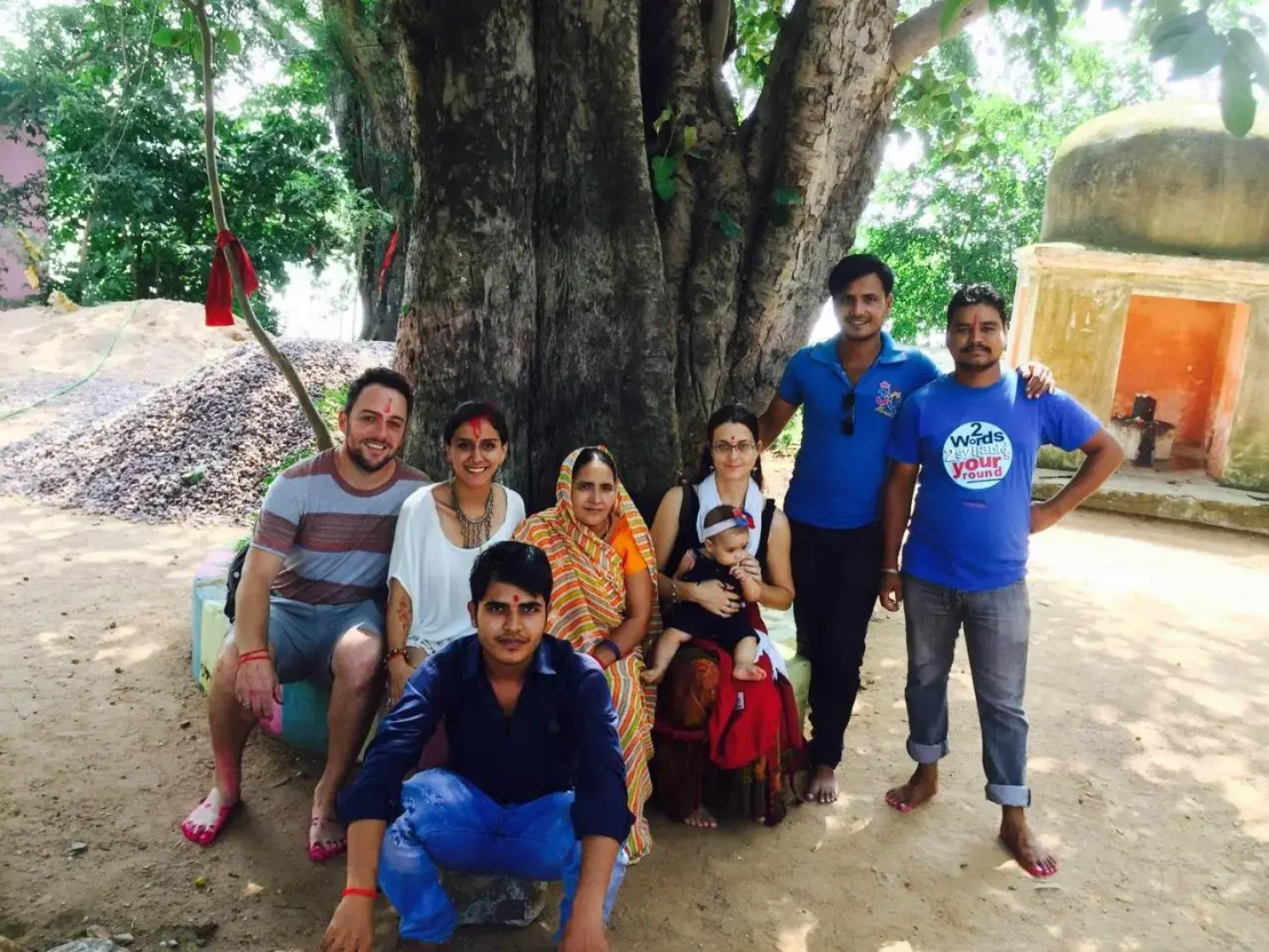 Friends in Khajuraho