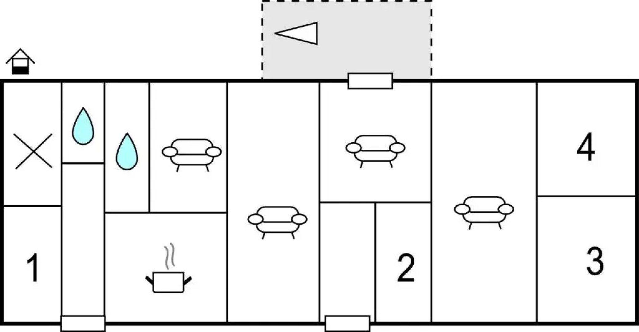 Nice Home in Annelöv With 4 Bedrooms and Wifi