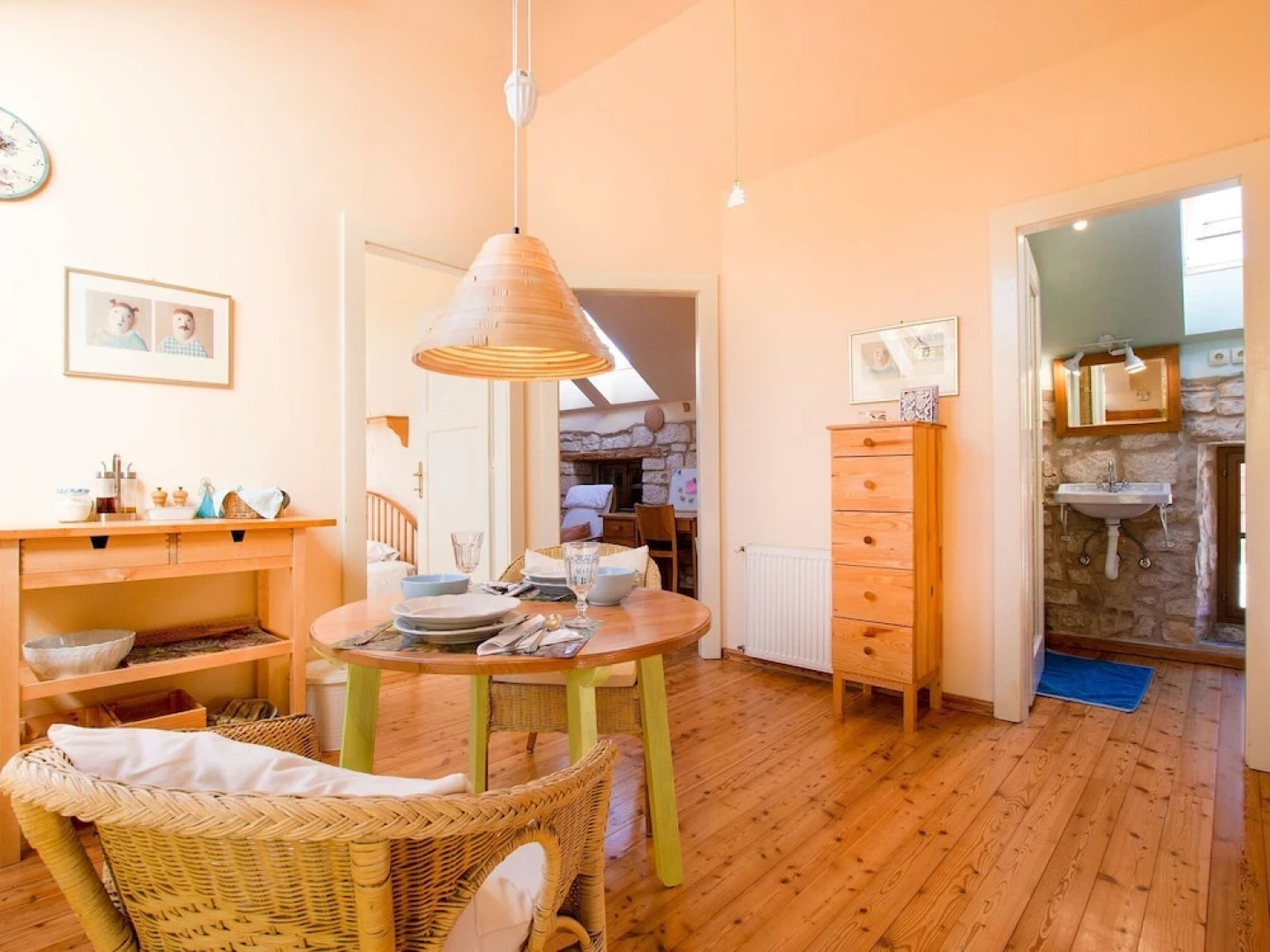 Tranquil Apartment in Marine Zemlje Near Stiniva Beach