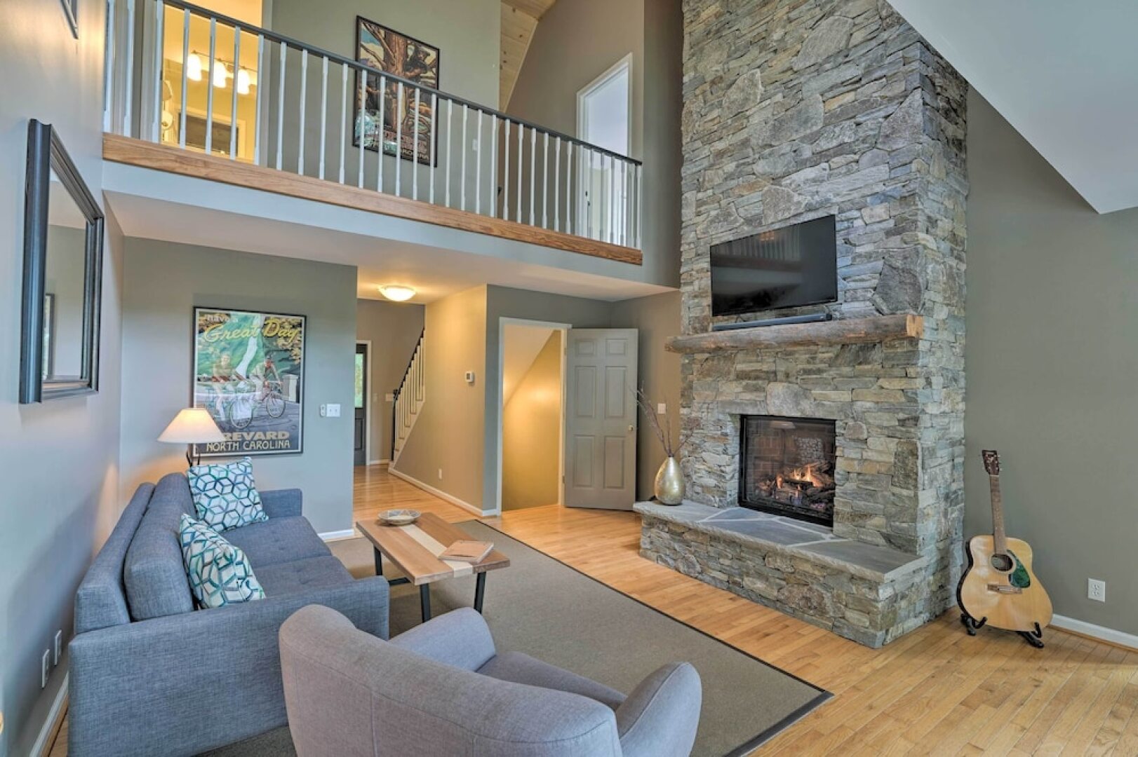 Grand Pisgah Forest Home on Secluded 5 Acres!