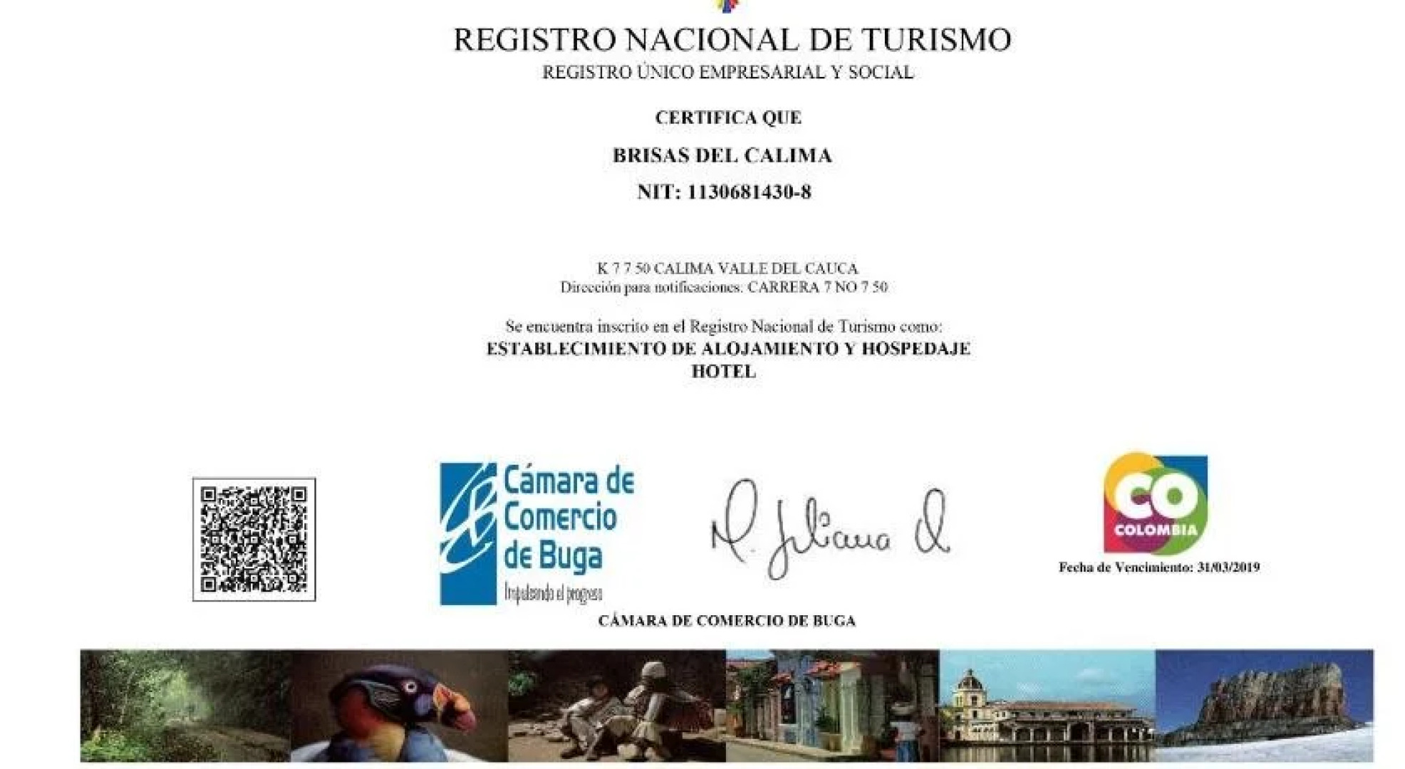 Hotel Brisas del Calima Lago Calima