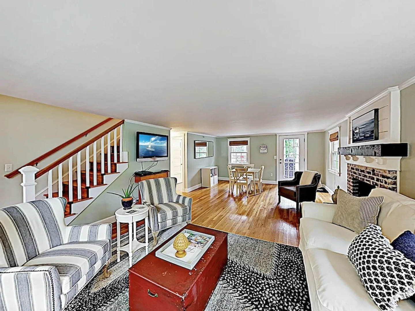 Chic Coastal W/ Large Backyard, Near Beach 3 Bedroom Home