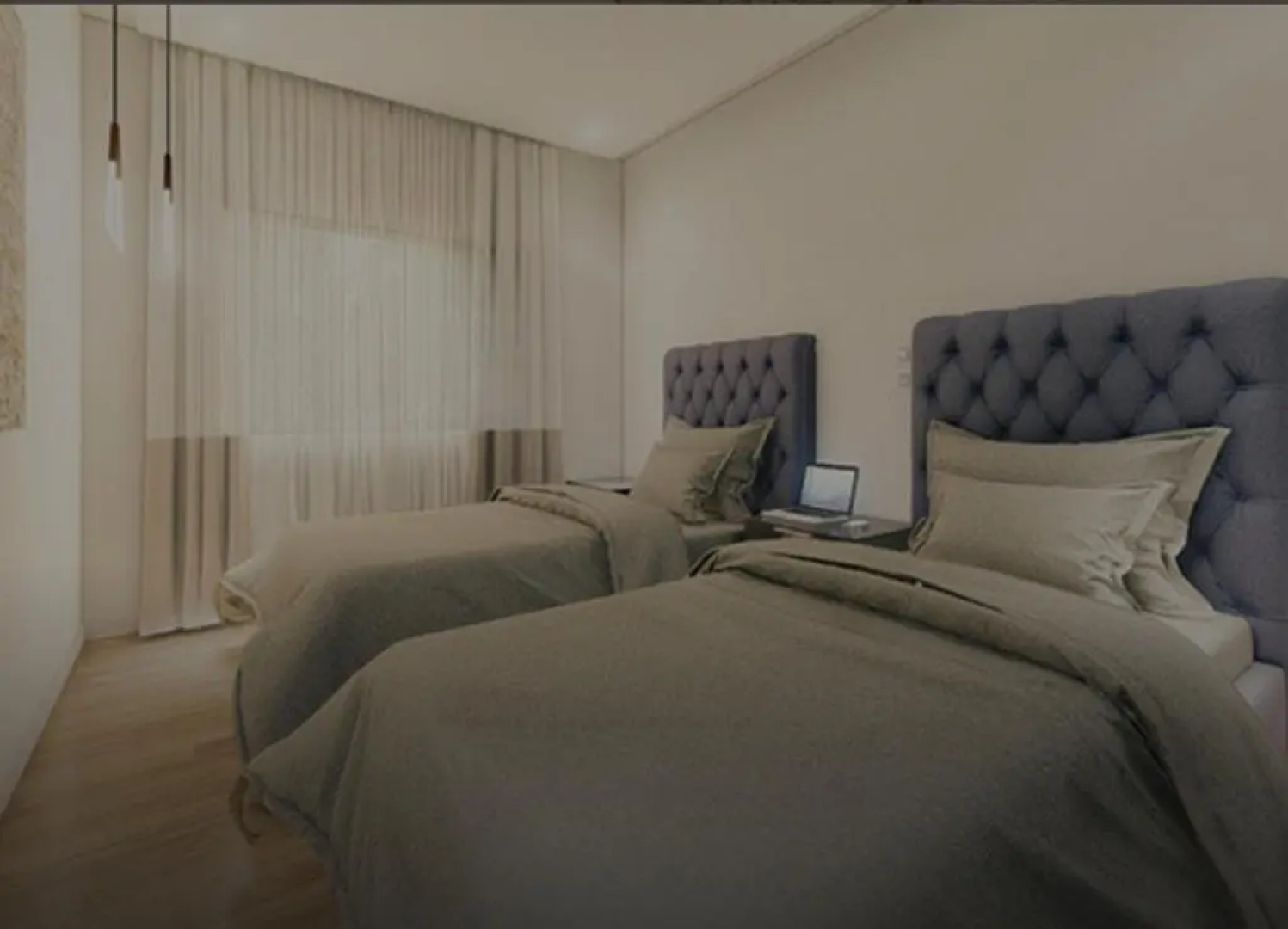 Appartement haut standing 2 chambres - gare Tabriquet