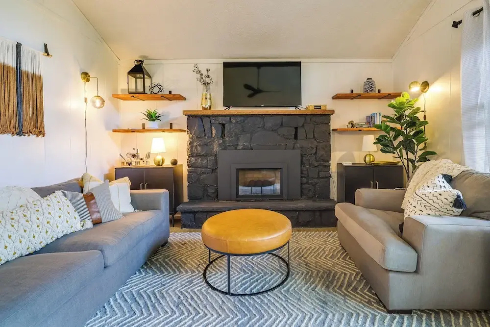 Deck, Fire Pit & Sauna: Big Bass Lake Getaway!