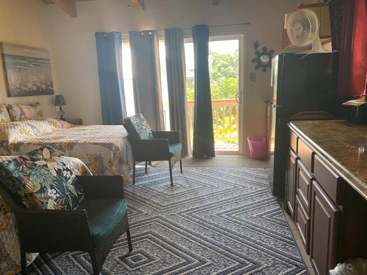 Nice Studio w/ AC near Kehena Beach and lava fields