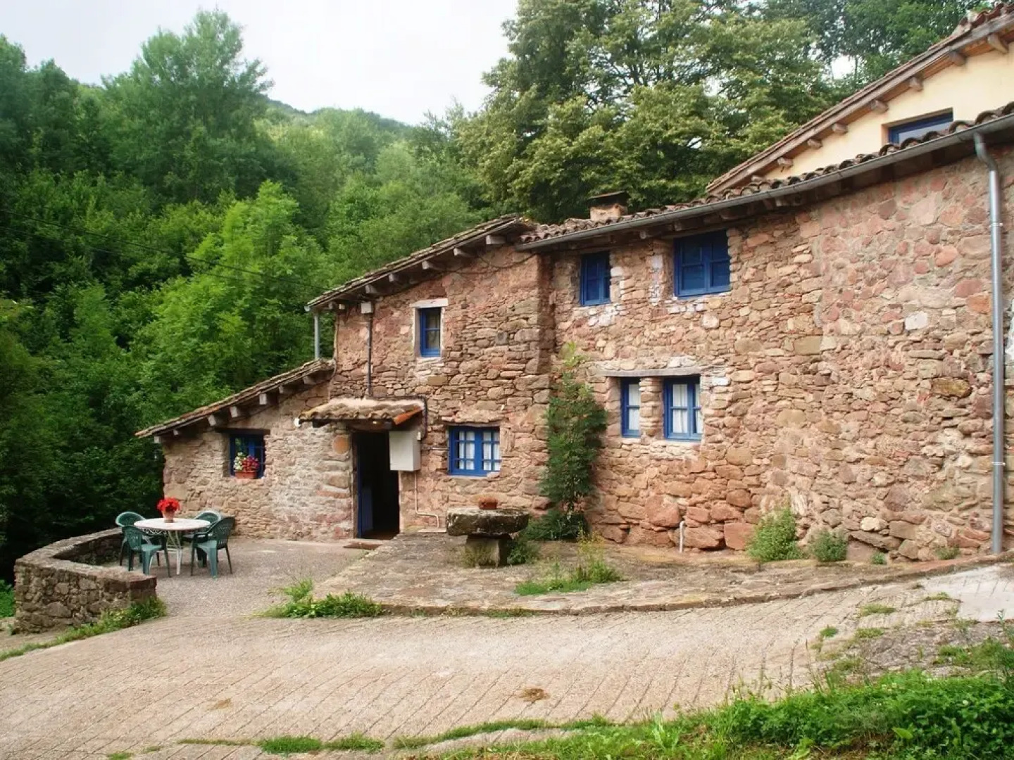 Quaint Holiday Home in Riudaura With Shared Pool