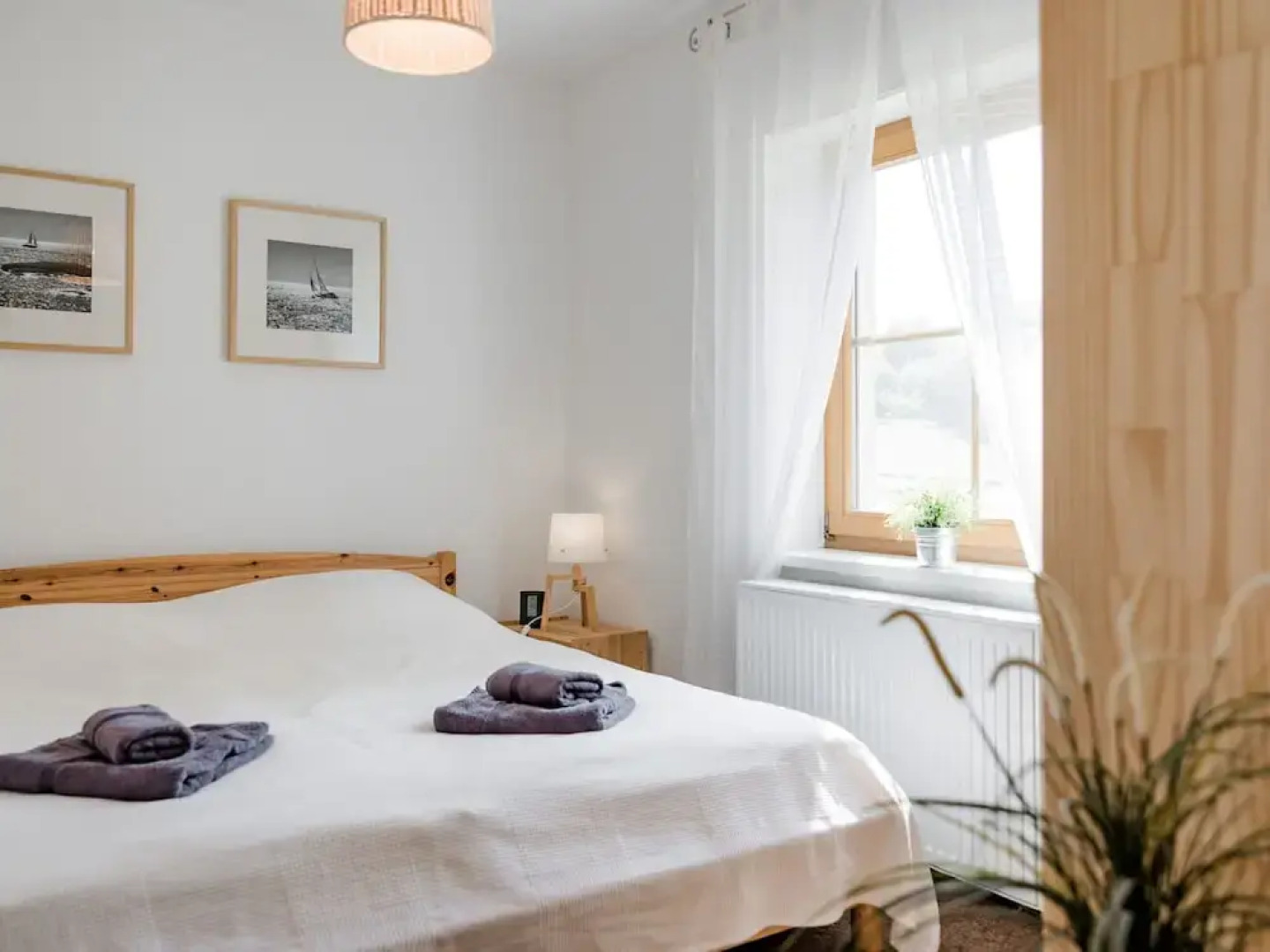 Geraeumiges Ferienhaus mit Sauna