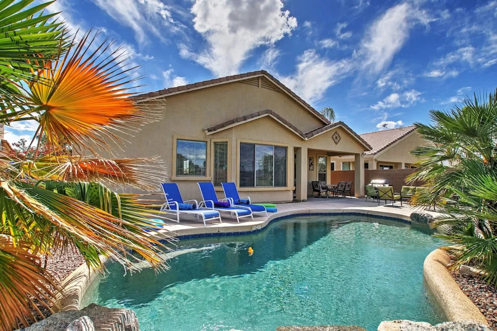Private Pool + Golf Course View: Queen Creek Home