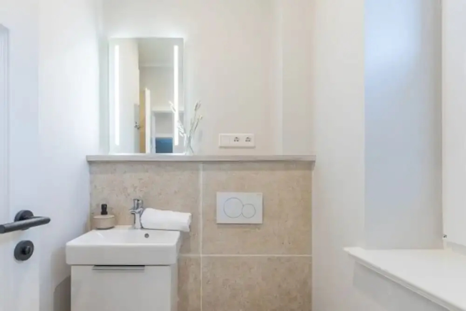 Moderne Doppelhaushalfte in Niebull