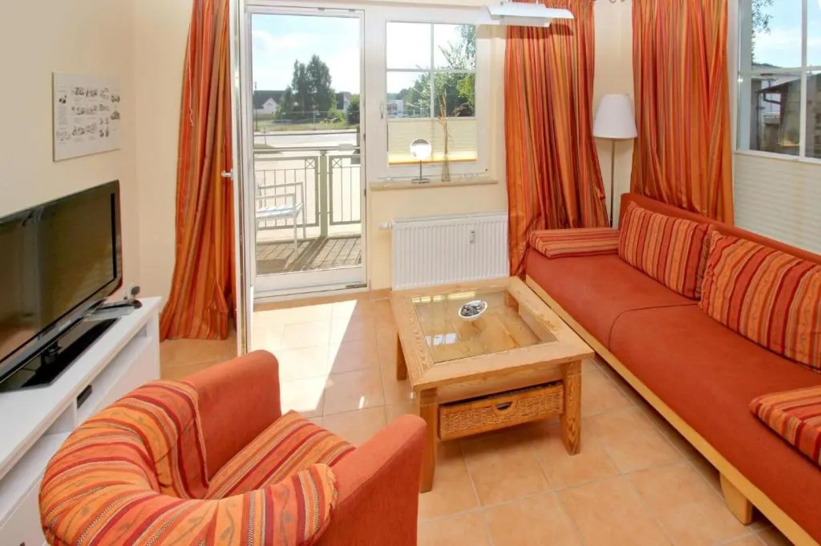 Strandvilla Böck FeWo 10 strandnah, Balkon, Meerblick