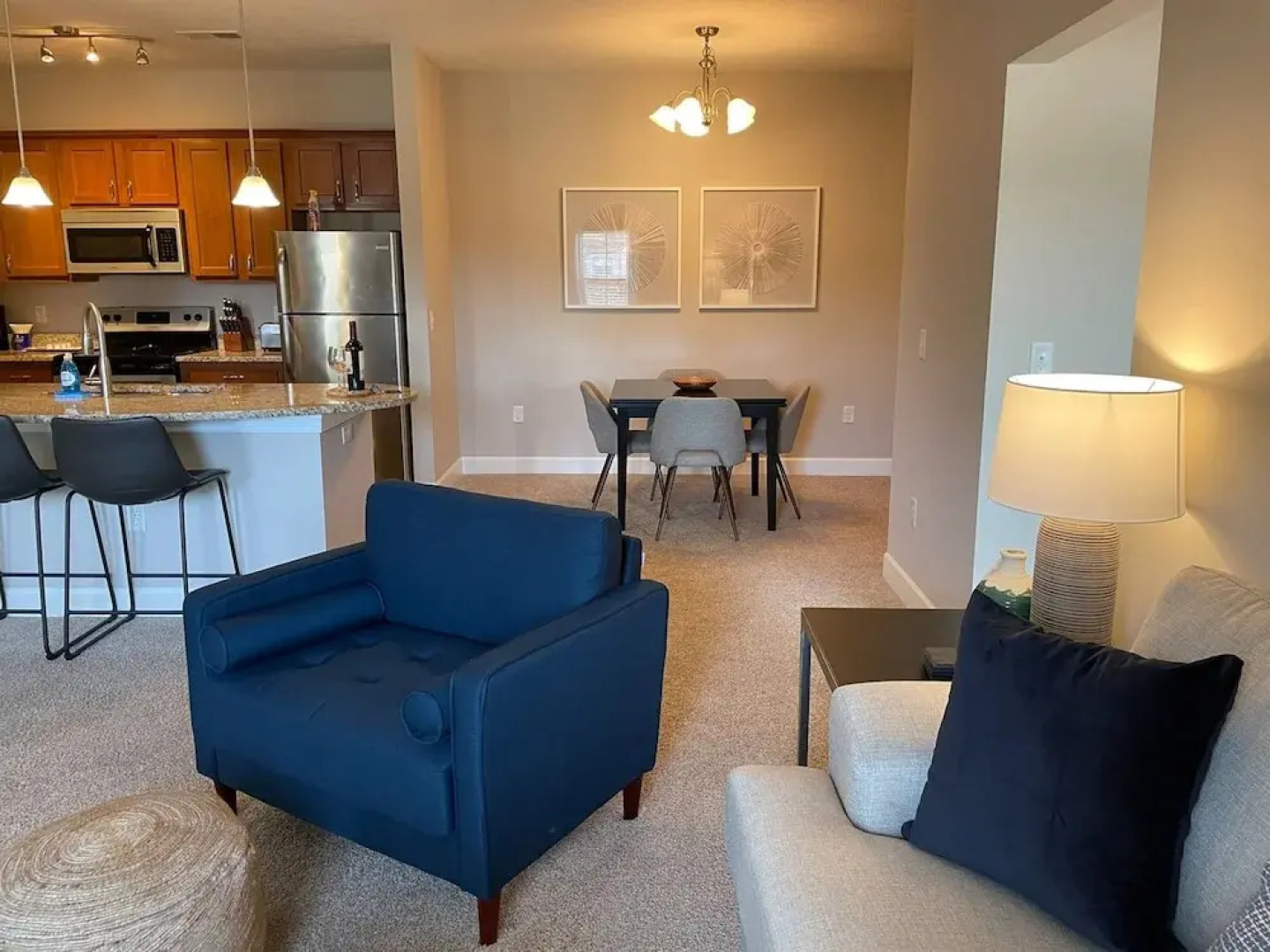 2BR Water Views W D Walkable Pool Gym