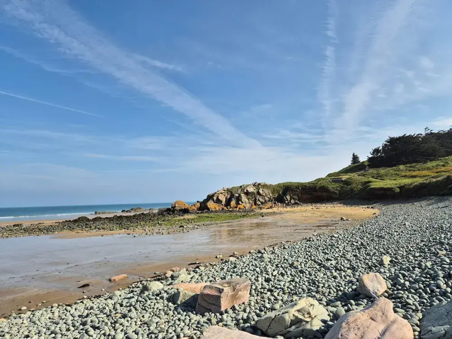 Pretty Ground Floor Flat, Beach 800 m