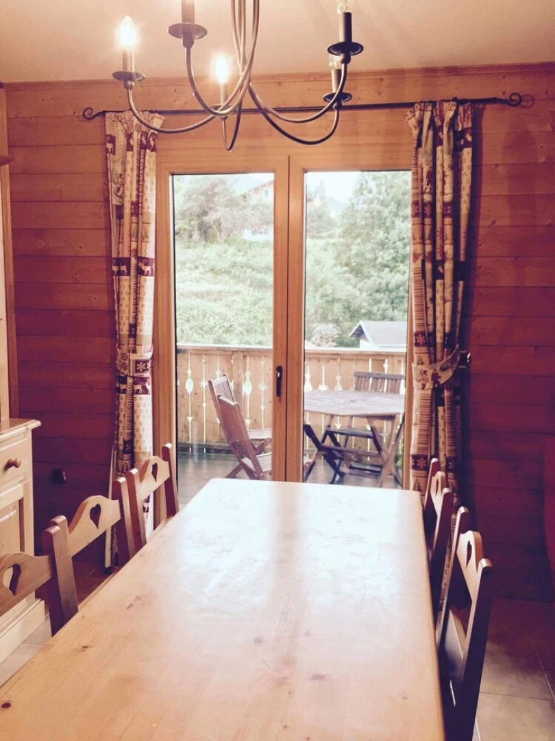 Chalet With 2 Bedrooms in Mont Saxonnex, With Wonderful Mountain View,